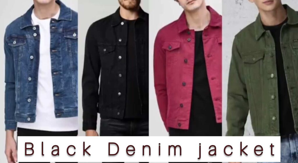 black-Denim-jacket-1024x563 9 Top best dressing sense for dark men