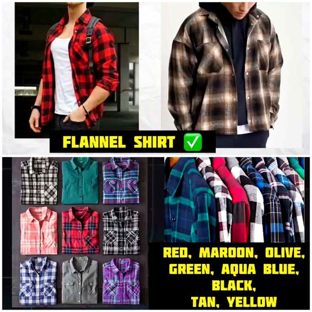 flannel-shirts-1024x1024 Best Outfit Ideas For Men 2024