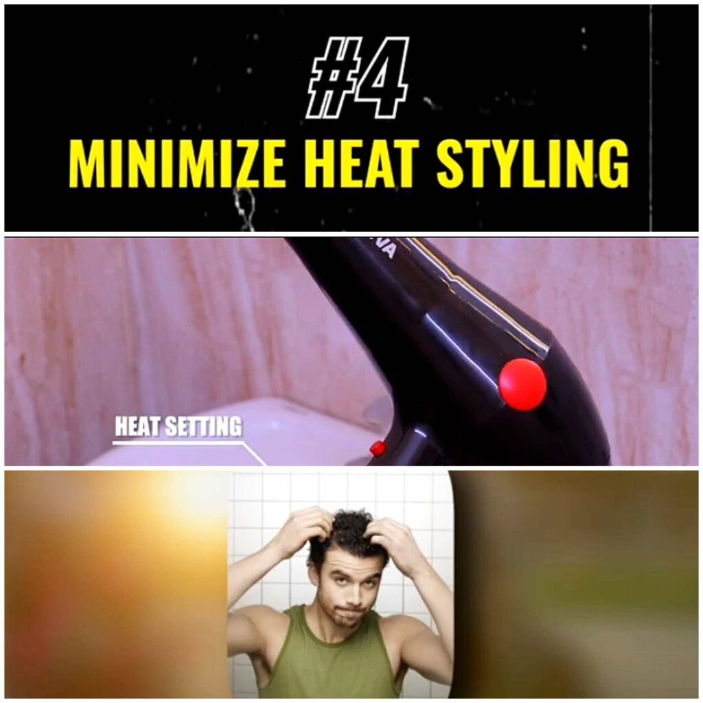 minimize-heat-styling-1024x1024 What is the best hair care routine for men? Top 5 Ways hair care routine for men