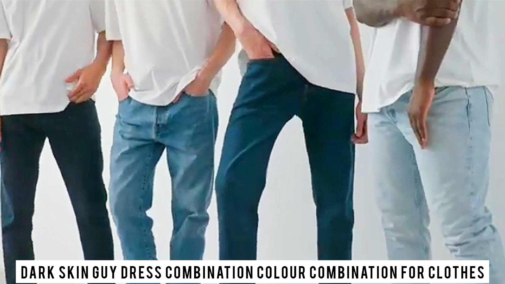 Dress combination for dark skin men