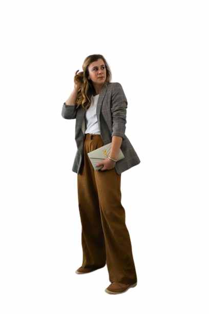 brown 4 Best Office Pants For Women